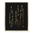 Load image into Gallery viewer, Strings of Circles Foil Art Print