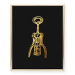 Load image into Gallery viewer, Wine Bottle Opener Foil Art Print
