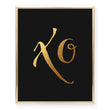 Load image into Gallery viewer, xo Foil Art Print