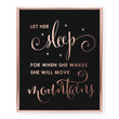 Load image into Gallery viewer, Let Her Sleep Foil Art Print