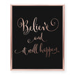 Load image into Gallery viewer, Believe And It Will Happen Foil Art Print