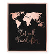 Load image into Gallery viewer, Eat Well Travel Often Foil Art Print
