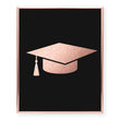 Load image into Gallery viewer, Graduation Cap Foil Art Print