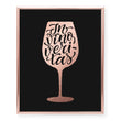 Load image into Gallery viewer, In Vino Veritas Foil Art Print