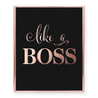 Load image into Gallery viewer, Like A Boss Foil Art Print