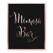 Load image into Gallery viewer, Mimosa Bar Foil Art Print