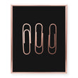 Load image into Gallery viewer, Paper Clips Foil Art Print