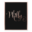 Load image into Gallery viewer, Philly Foil Art Print
