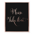 Load image into Gallery viewer, Please Take One Foil Art Print