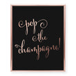 Load image into Gallery viewer, Pop the Champagne! Foil Art Print