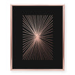 Load image into Gallery viewer, Burst Lines Foil Art Print