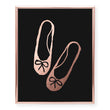 Load image into Gallery viewer, Ballet Slippers Foil Art Print