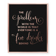 Load image into Gallery viewer, Humphrey Bogart Quote Foil Art Print