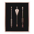 Load image into Gallery viewer, Three Arrows Foil Art Print