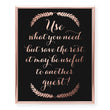 Load image into Gallery viewer, Use What You Need Foil Art Print