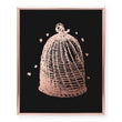 Load image into Gallery viewer, Vintage Beehive Foil Art Print
