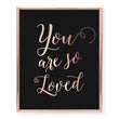 Load image into Gallery viewer, You Are So Loved Foil Art Print
