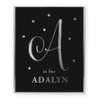 Load image into Gallery viewer, Kids Monogram Custom Foil Art Print