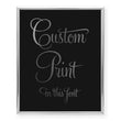 Load image into Gallery viewer, Custom Foil Art Print, font 6