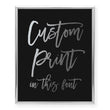 Load image into Gallery viewer, Custom Foil Art Print, font 5