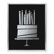 Load image into Gallery viewer, Birthday Cake Foil Art Print