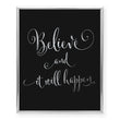 Load image into Gallery viewer, Believe And It Will Happen Foil Art Print