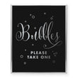 Load image into Gallery viewer, Bubbles Please Take One Foil Sign