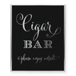 Load image into Gallery viewer, Cigar Bar Foil Art Print