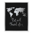 Load image into Gallery viewer, Eat Well Travel Often Foil Art Print
