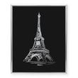 Load image into Gallery viewer, Eiffel Tower Foil Art Print