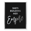 Load image into Gallery viewer, She's Building Her Empire Foil Art Print