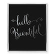 Load image into Gallery viewer, Hello Beautiful Foil Art Print