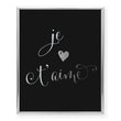 Load image into Gallery viewer, Je t'aime Foil Art Print