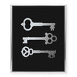 Load image into Gallery viewer, Keys Foil Art Print