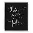 Load image into Gallery viewer, Love Never Fails Foil Art Print