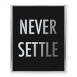 Load image into Gallery viewer, Never Settle Foil Art Print