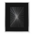 Load image into Gallery viewer, Burst Lines Foil Art Print