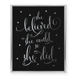 Load image into Gallery viewer, She Believed She Could Foil Art Print