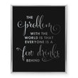 Load image into Gallery viewer, Humphrey Bogart Quote Foil Art Print