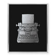 Load image into Gallery viewer, Typewriter Foil Art Print