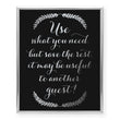 Load image into Gallery viewer, Use What You Need Foil Art Print