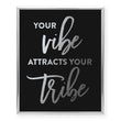 Load image into Gallery viewer, Your Vibe Attracts Your Tribe Foil Art Print