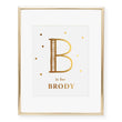 Load image into Gallery viewer, Kids Monogram Custom Foil Art Print