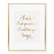 Load image into Gallery viewer, I Wish I Met You Sooner Foil Art Print