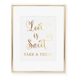 Load image into Gallery viewer, Love Is Sweet Foil Art Print