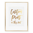 Load image into Gallery viewer, Custom Quote Foil Print for Weddings