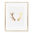 Load image into Gallery viewer, Antlers Foil Art Print