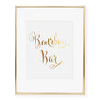 Load image into Gallery viewer, Bourbon Bar Foil Art Print