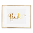 Load image into Gallery viewer, Bride Foil Art Print