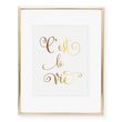 Load image into Gallery viewer, C'est La Vie Foil Art Print